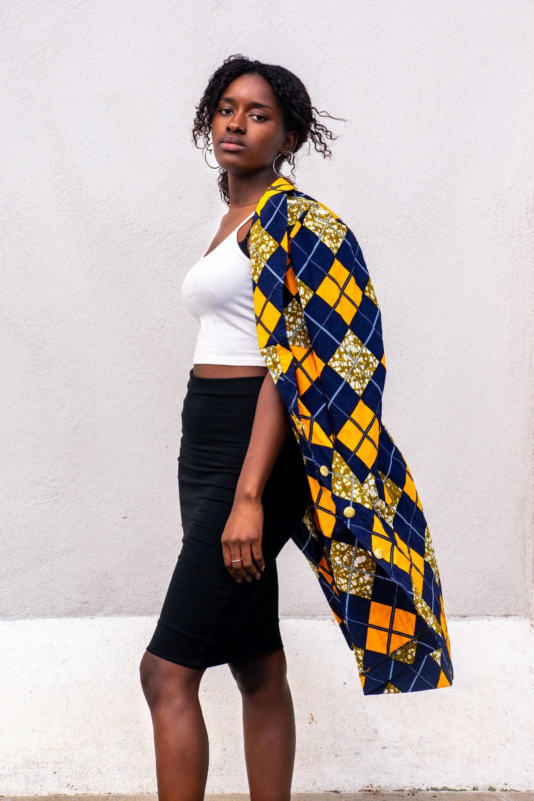 robe chemise - look'afrik paris