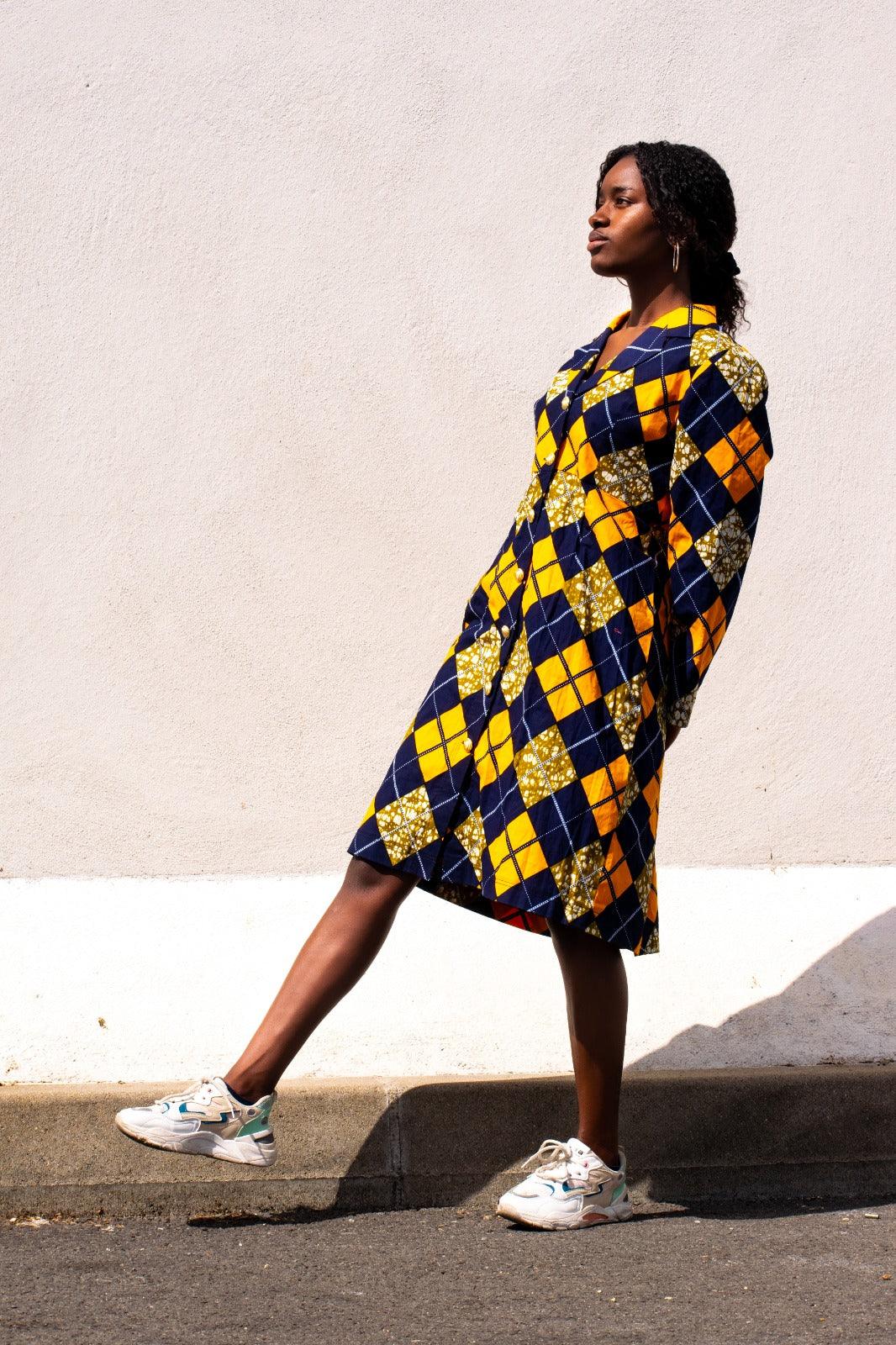 robe chemise - look'afrik paris