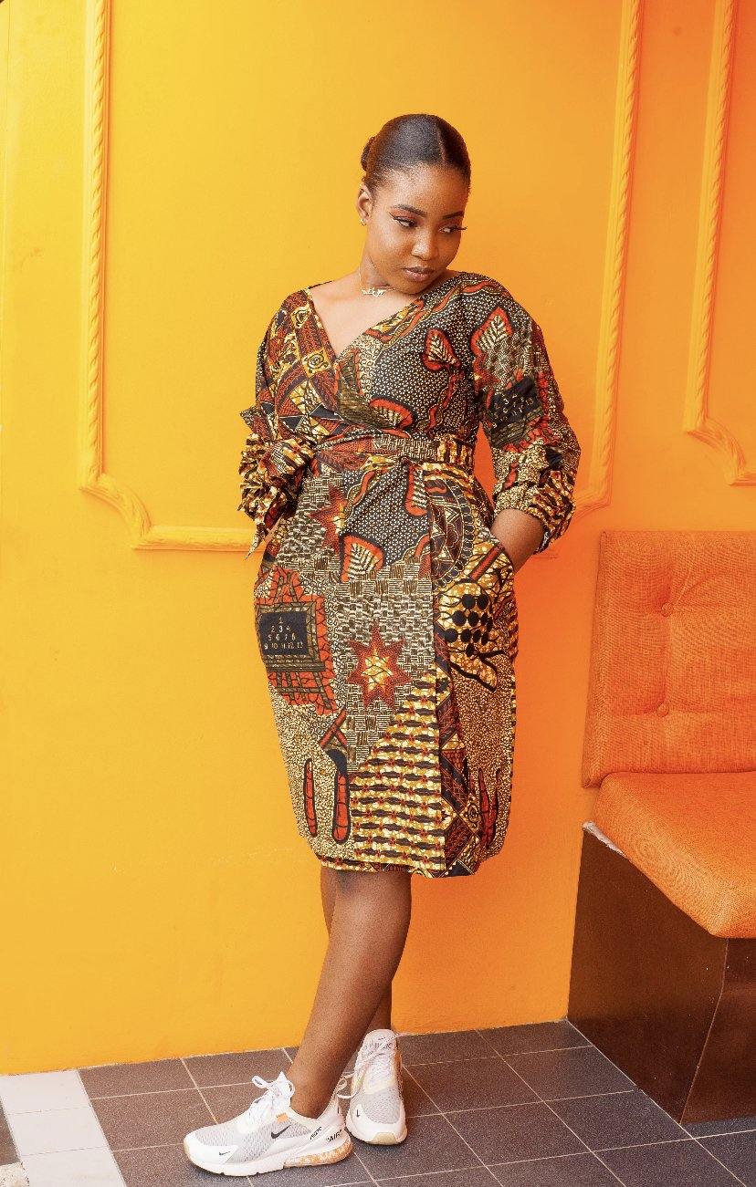 robe cache coeur - look'afrik paris