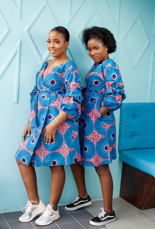 robe cache coeur - look'afrik paris