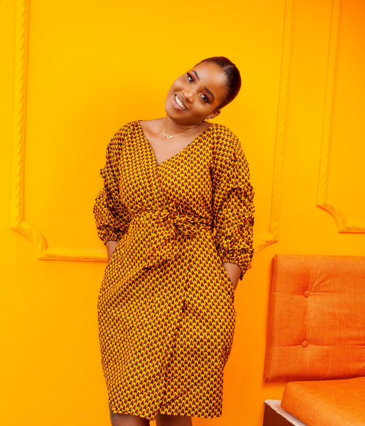 robe cache coeur - look'afrik paris