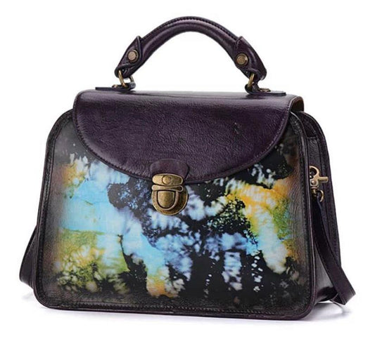 Sac violette - look'afrik paris