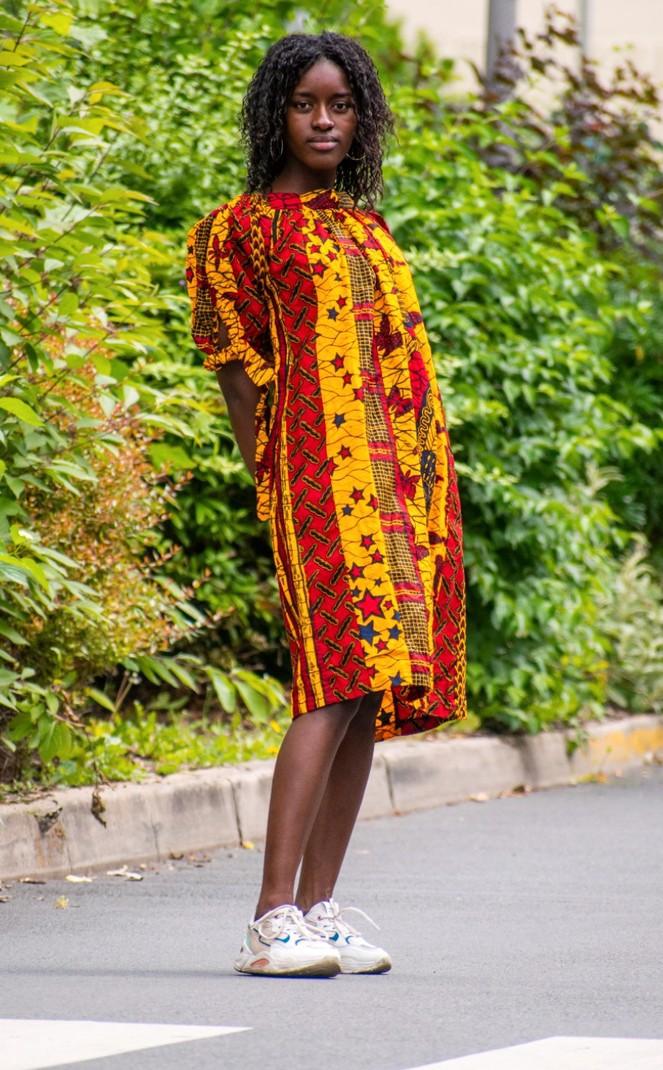 Robe Patchwork éco responssable - look'afrik paris