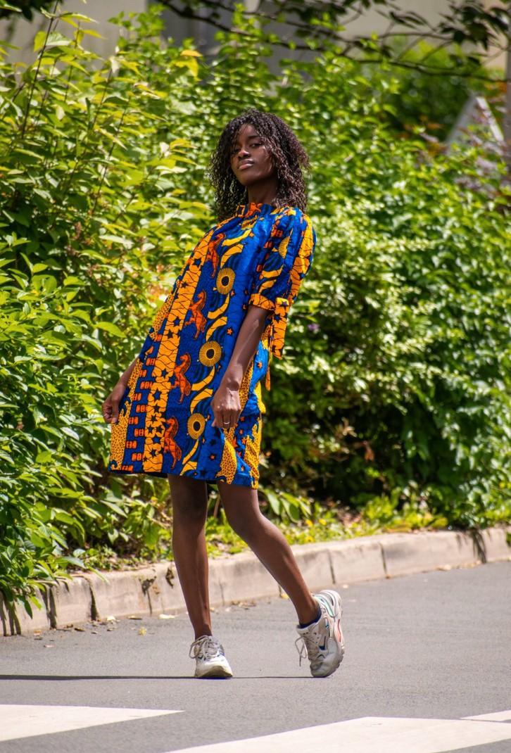 Robe Patchwork éco responssable - look'afrik paris